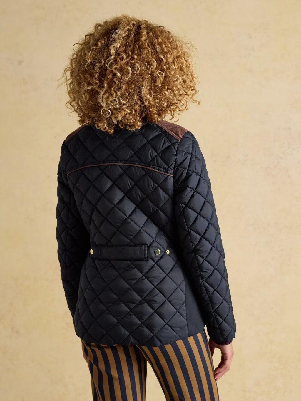 Joules Braemar Luxe Navy Blue Coat