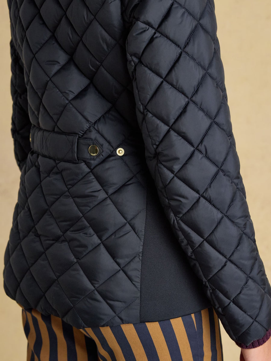 Joules Braemar Luxe Navy Blue Coat