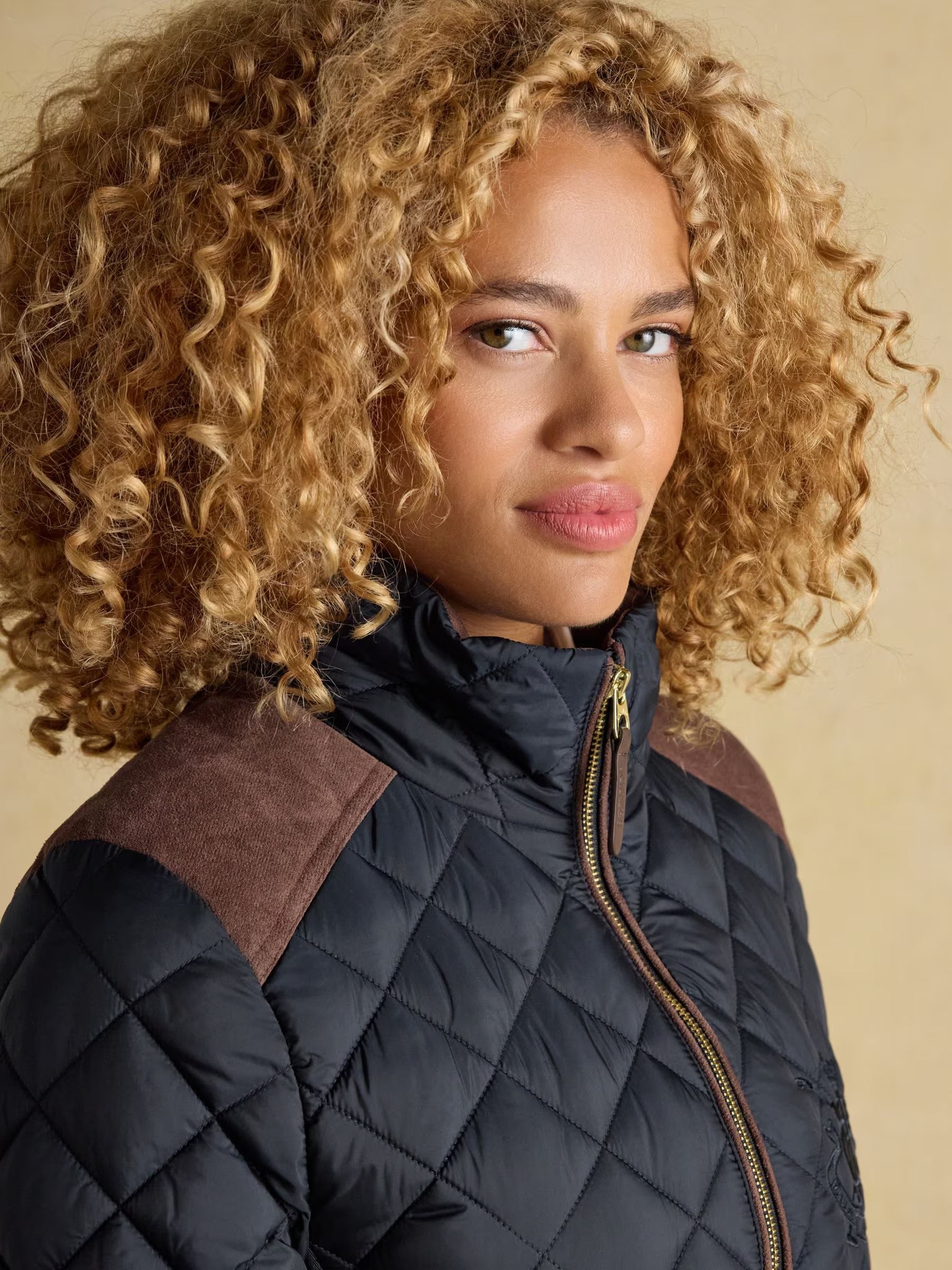 Joules Braemar Luxe Navy Blue Coat
