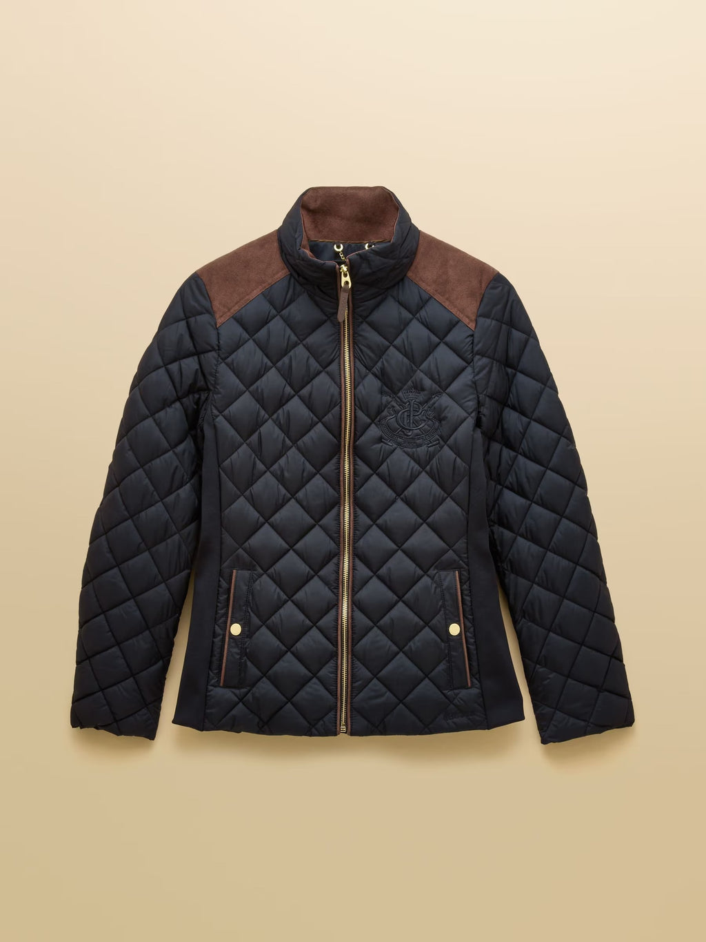 Joules Braemar Luxe Navy Blue Coat