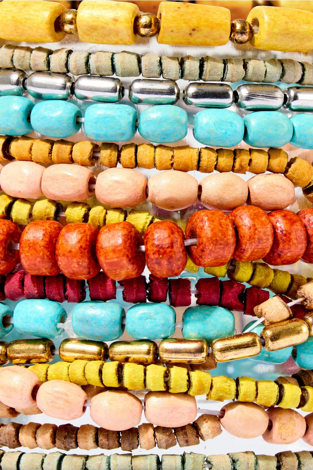 Joe Browns BJ970A Multicoloured Oceania Beaded Bracelets at Dotique