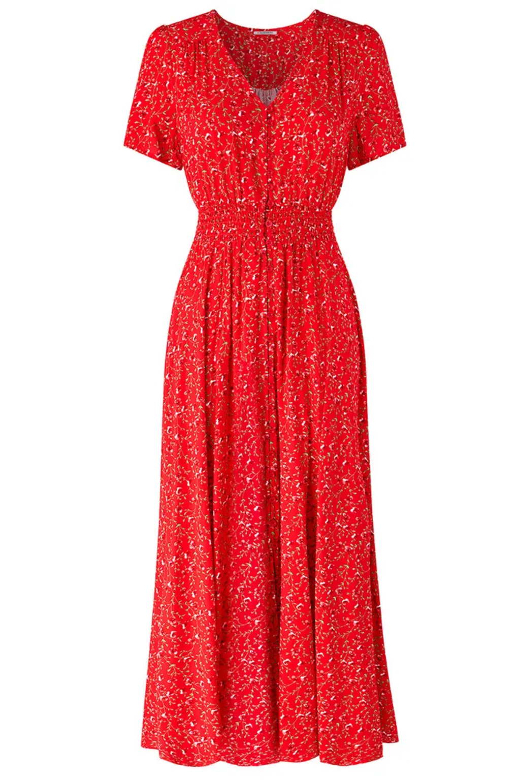 Joe Browns WF443A Perfect Summer Dress Red by Joe Browns, shop Joe Browns at Dotique for stylish warm-weather elegance