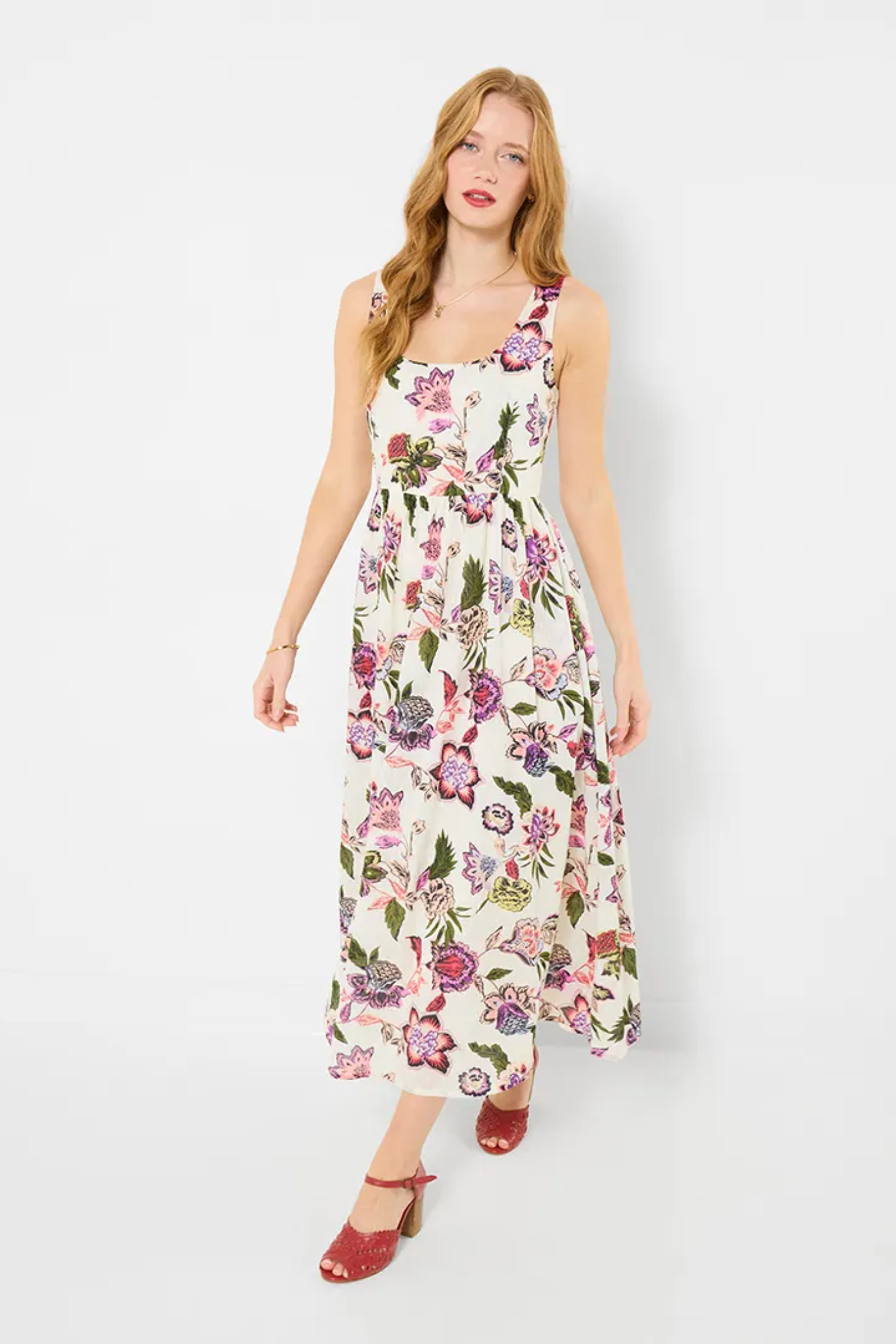 Joe Browns WF456A Charlotte Floral Cotton Dobby Dress | Dotique Dotique Joe Browns WF456A Charlotte Floral Cotton Dobby Dress | Dotique Dotique