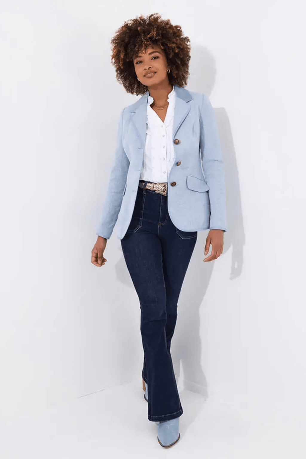 Joe's Favourite Forever Blue Jacket by Joe Browns, available at Dotique