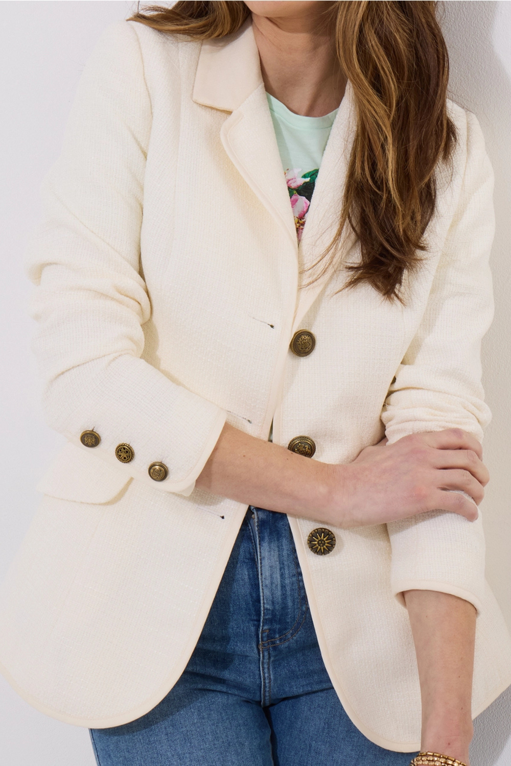 Joe Browns WJ702C Joe's Favourite Forever Cream Jacket at Dotique