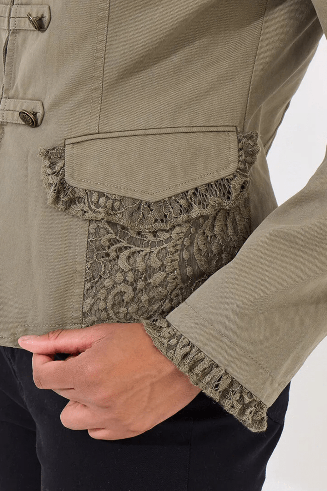 Joe Browns Marcie Cotton Military Jacket in Khaki – Dotique womenswear

