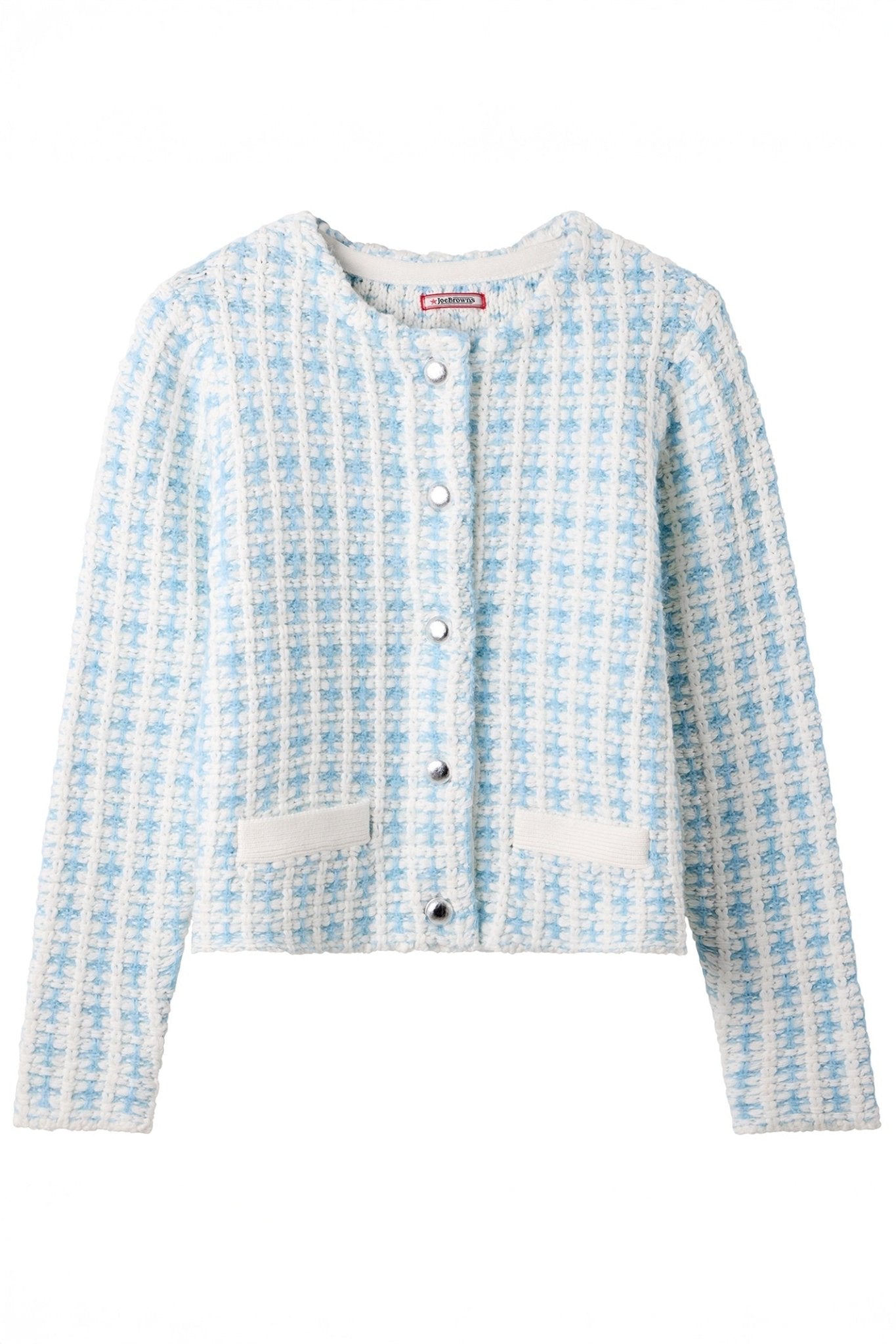 Joe Browns WK798A Celine Knitted Cardigan Blue - Dotique