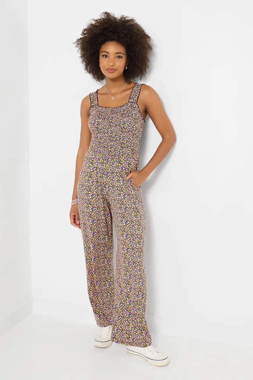 Joe Browns WM017A Summer Days Jersey Jumpsuit Black