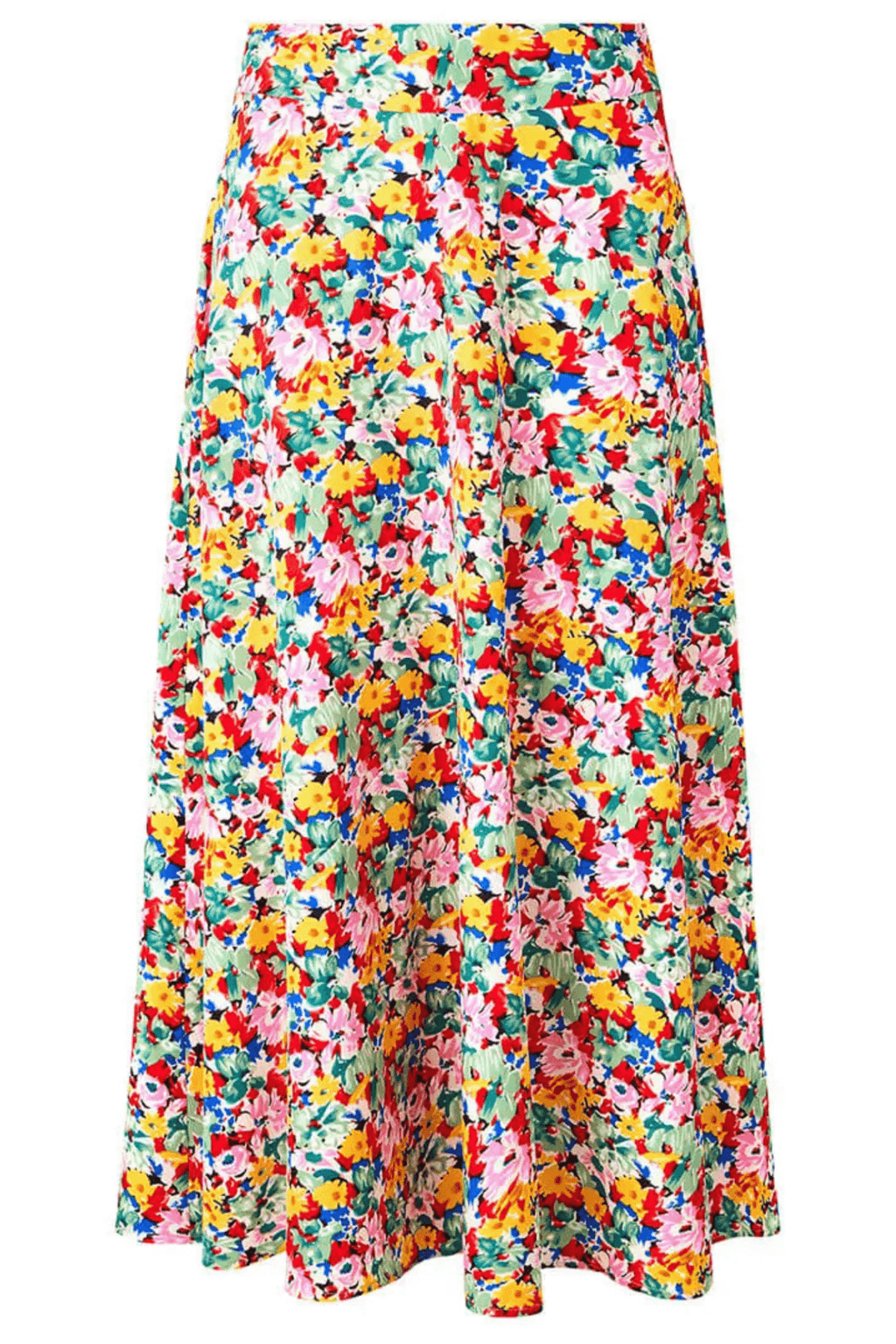 Joe Browns Floral Fancy Printed Maxi Skirt in Red – Dotique womenswear