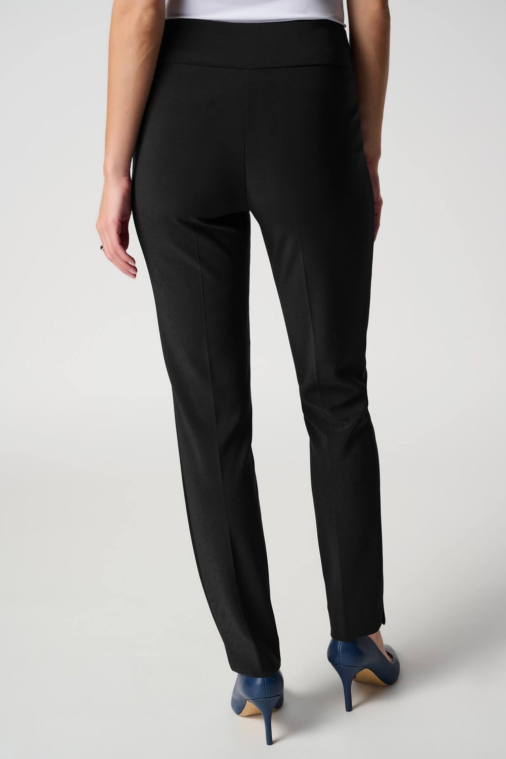 Joseph Ribkoff 144092 Black Classic Tailored Slim Fit Trousers - Dotique