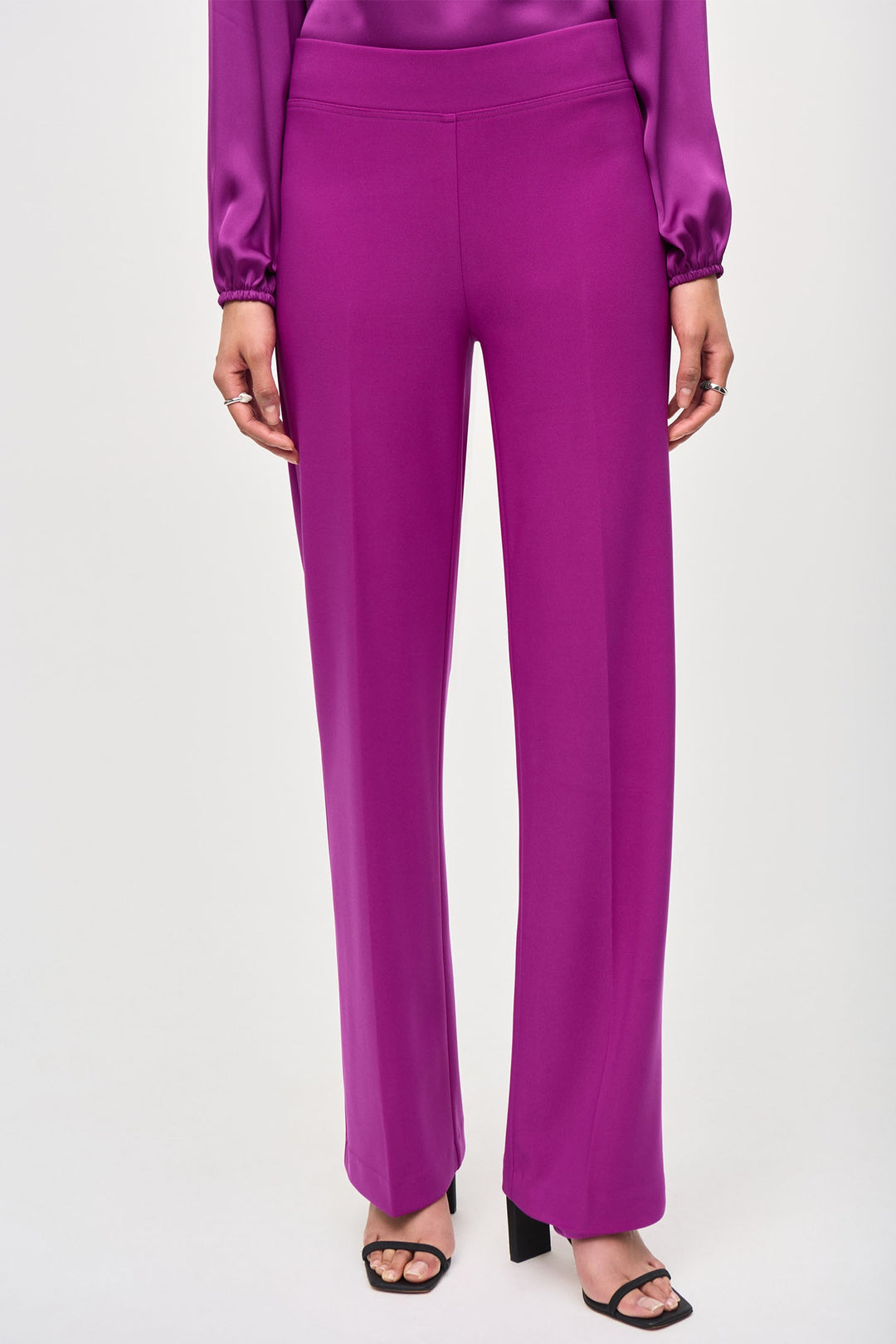 Joseph Ribkoff 153088 Empress Imperatrice 4271 Purple Trousers - Dotique