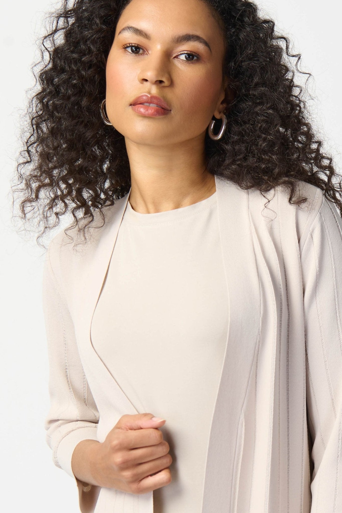 Joseph Ribkoff 222929 Beige Long Cardigan – Dotique