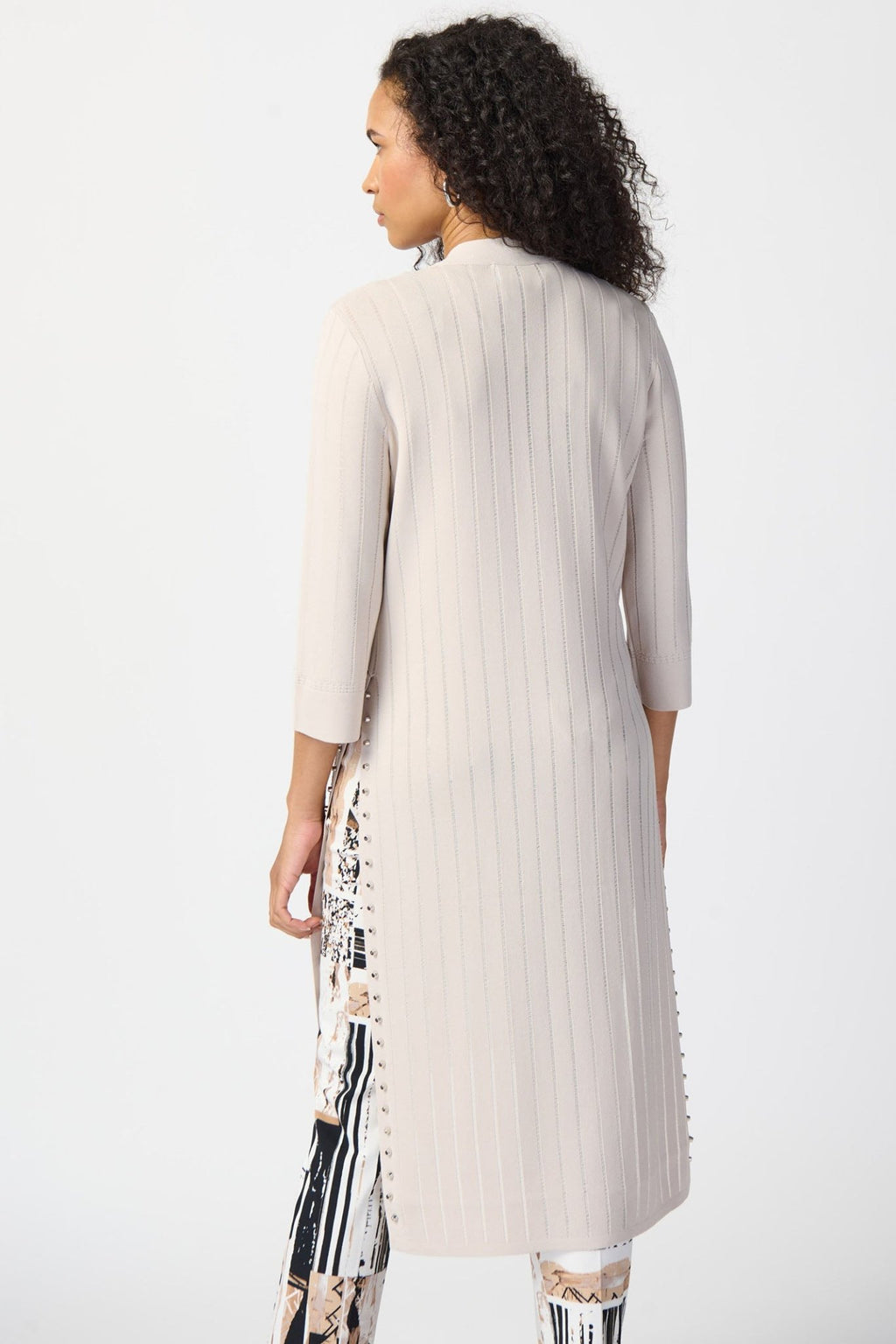 Joseph Ribkoff 222929 Beige Long Cardigan - Dotique