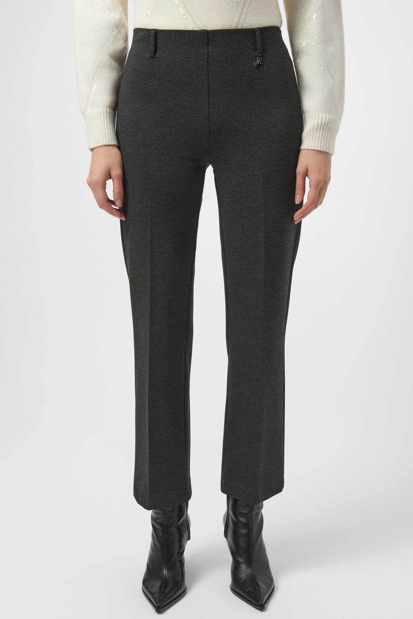 Joseph Ribkoff 243049F25 Grey Trousers - Dotique - Joseph Ribkoff