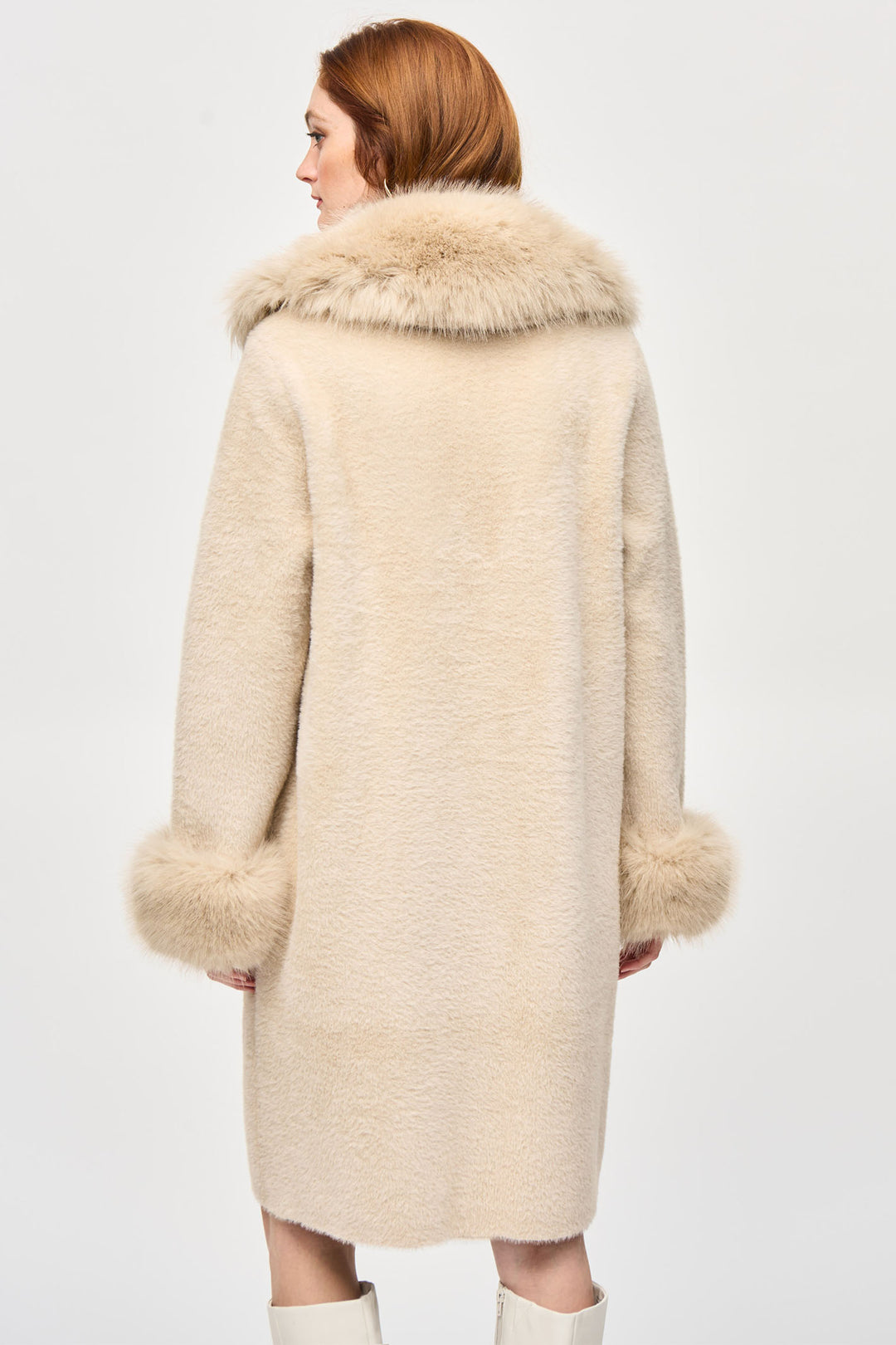 Joseph Ribkoff 243923 Champagne Coat - Dotique