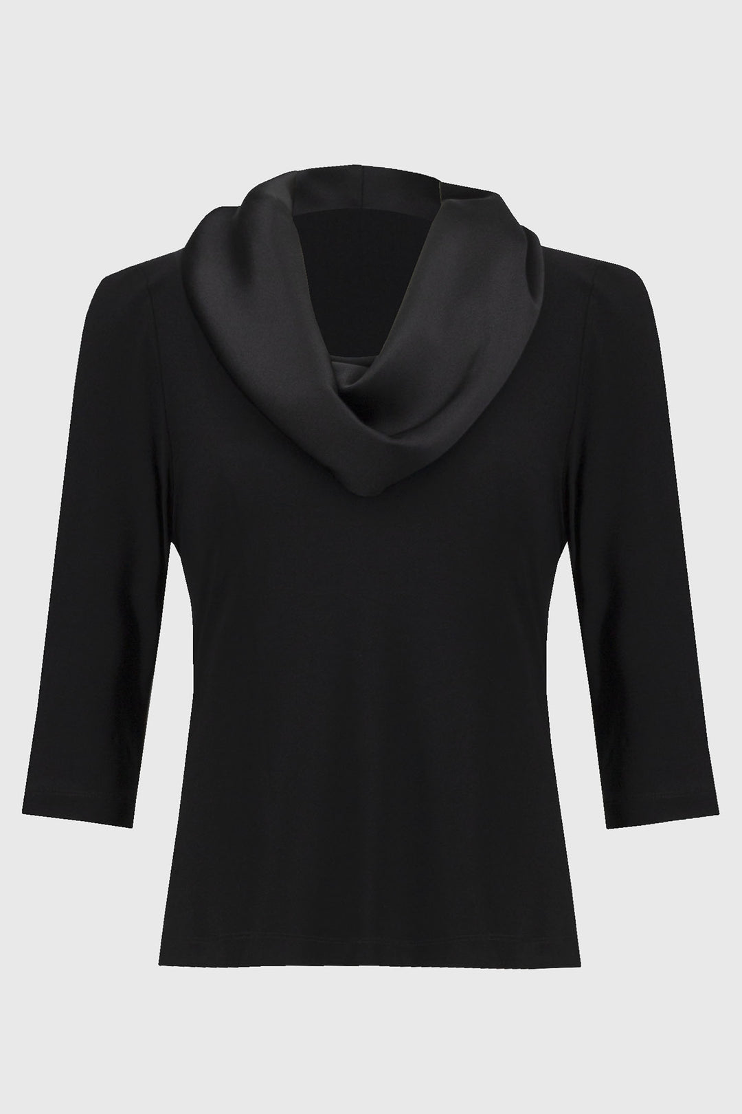 Joseph Ribkoff 244106 Black Cowl Neck Top - Dotique