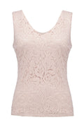 Joseph Ribkoff 251760 Pink Quartz Lace Camisole Top - Dotique