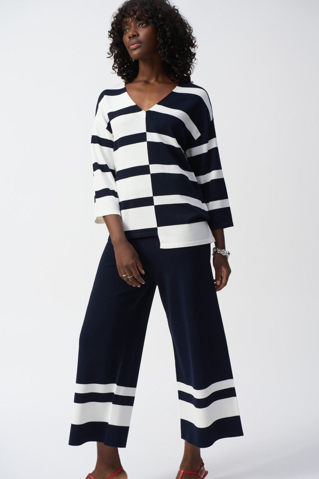  joseph-ribkoff-striped-sweater-knit-v-neck-pullover-251914