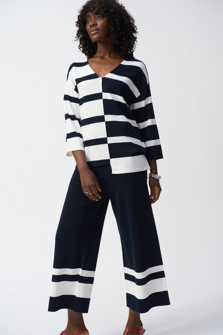  joseph-ribkoff-striped-sweater-knit-v-neck-pullover-251914