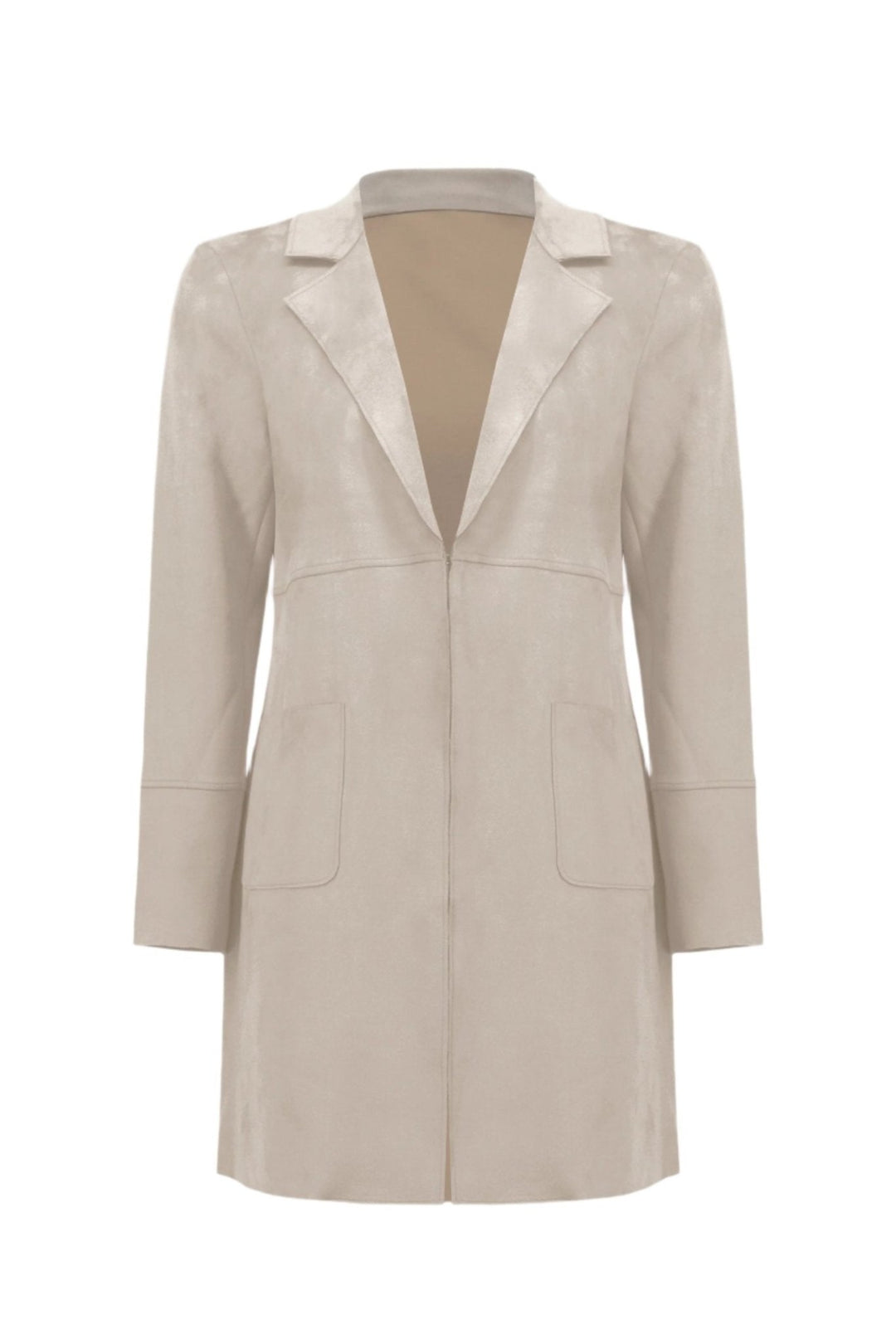 Joseph Ribkoff Scuba Suede Straight Jacket 251941