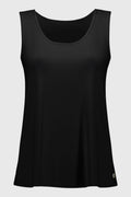 Joseph Ribkoff 251970 Black Round Neck Cami Top - Dotique