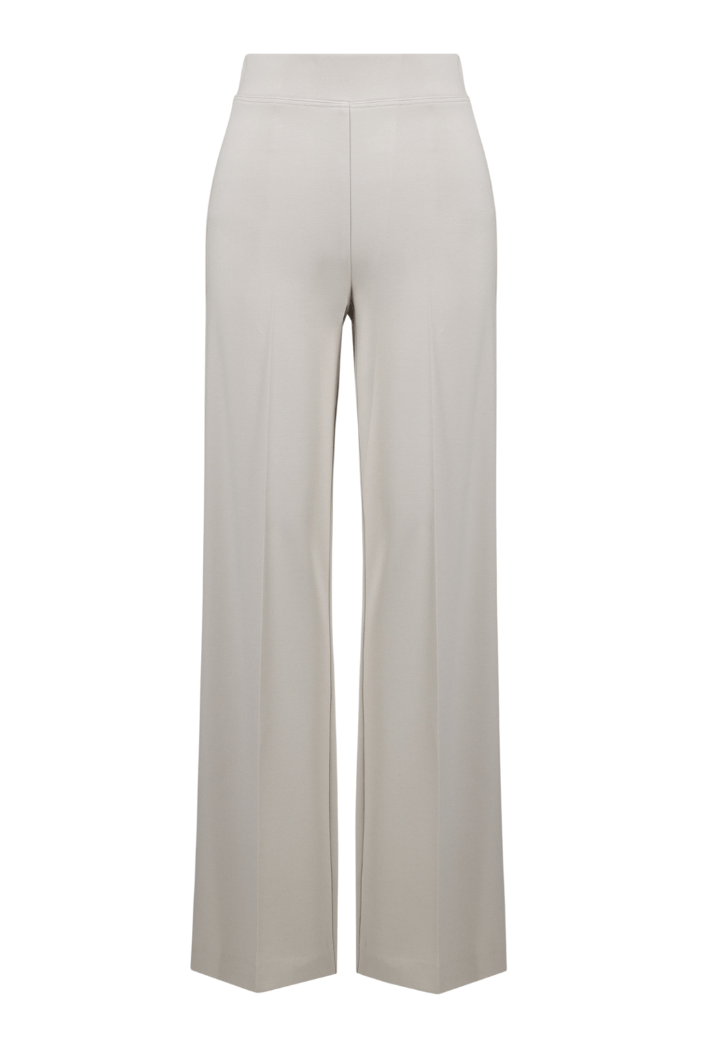 Joseph Ribkoff moonstone heavy knit wide-leg trousers with pull-on waistband and tailored look