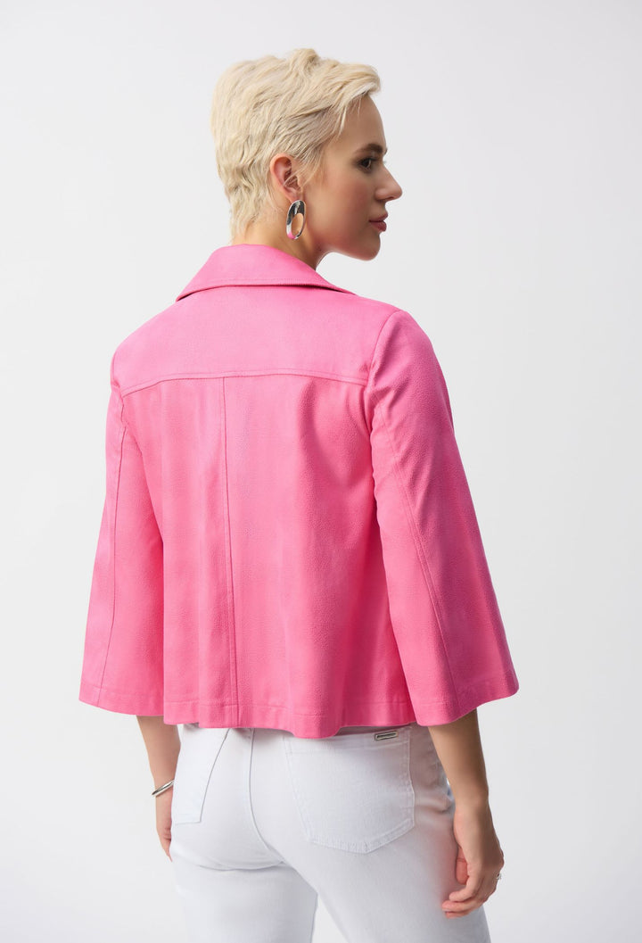  joseph-ribkoff-foiled-faux-suede-swing-jacket-bubblegum-251908-4368-