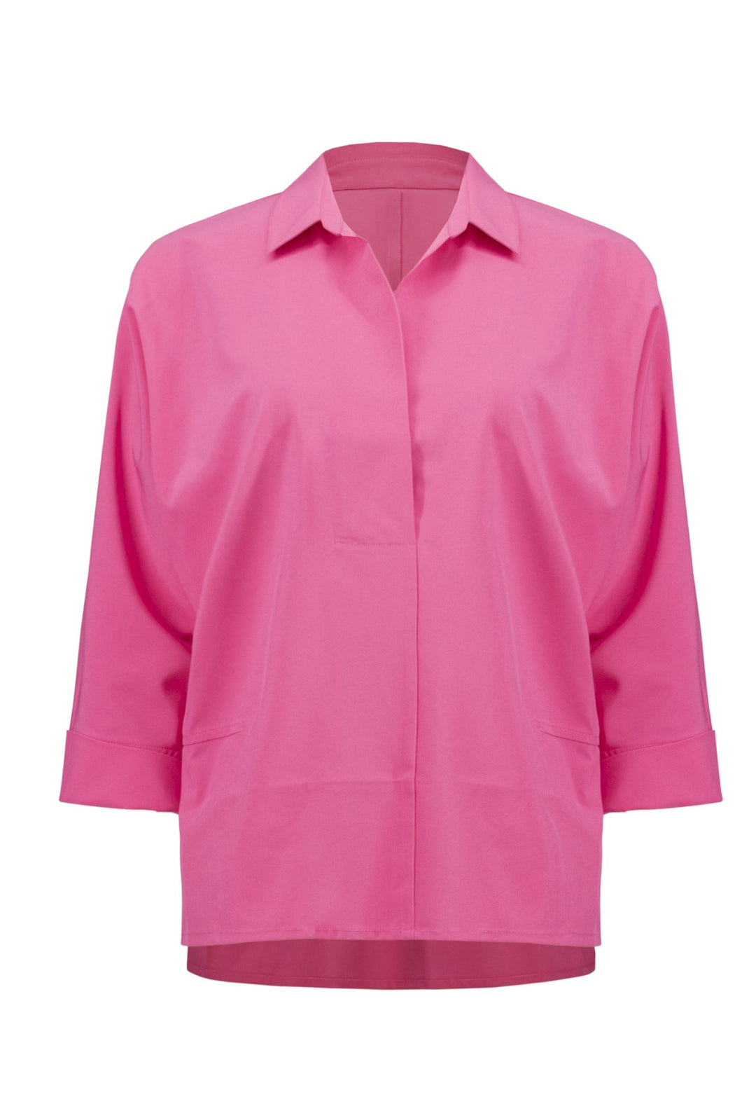 joseph-ribkoff-poplin-boxy-shirt-with-overlapping-v-neck-251948-