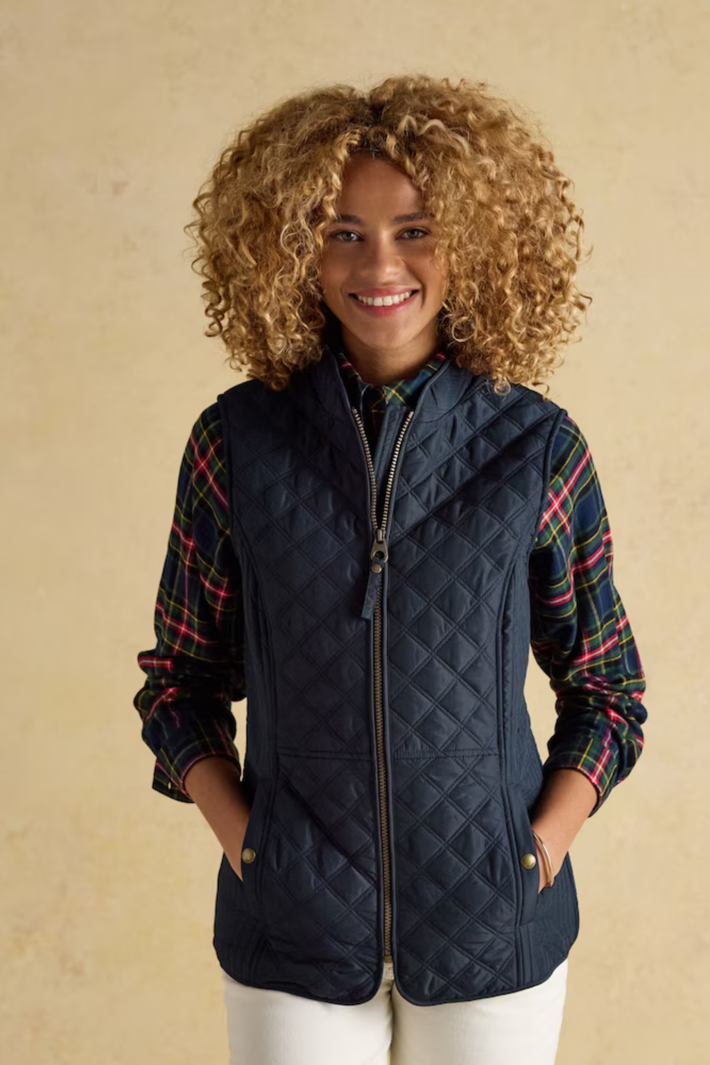 A much-loved Joules favourite, the Minx gilet is the perfect lightweight layer for year-round wear. Shop Joules at Dotique.