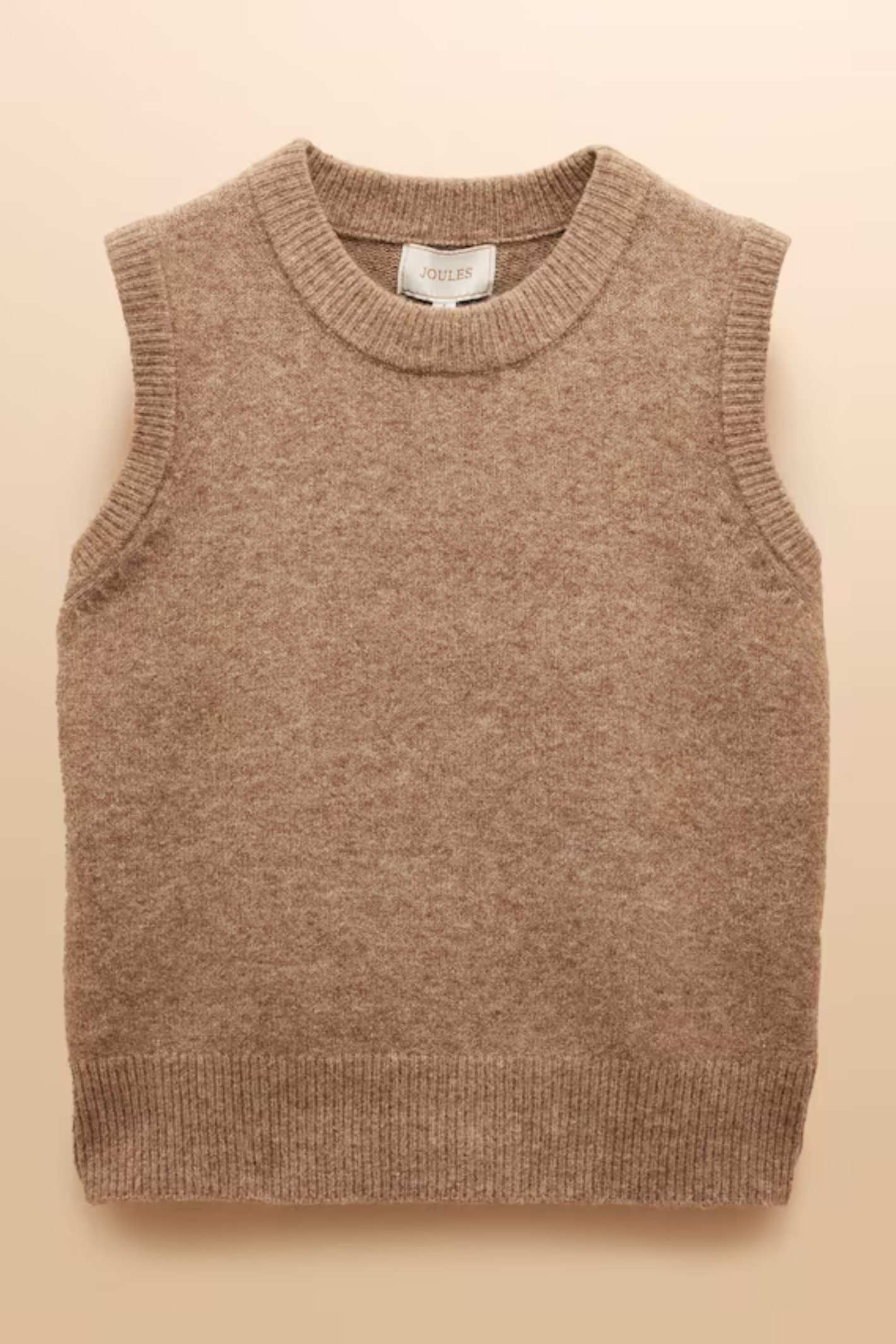 Joules AT8029 Holly Knitted Crew Neck Vest. Shop Joules at Dotique.