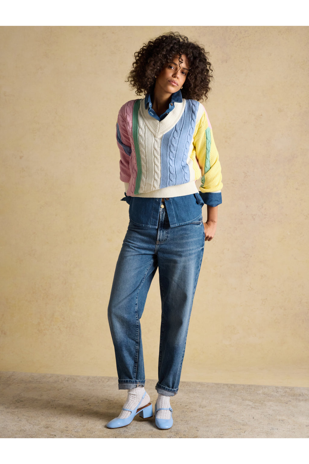Joules H43003 Dibly Stripe Cricket Jumper