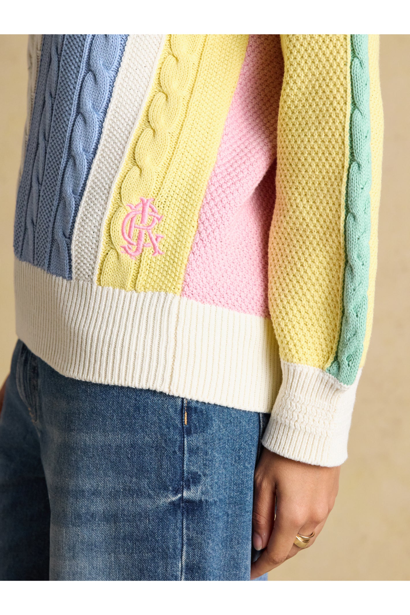 Joules H43003 Dibly Stripe Cricket Jumper