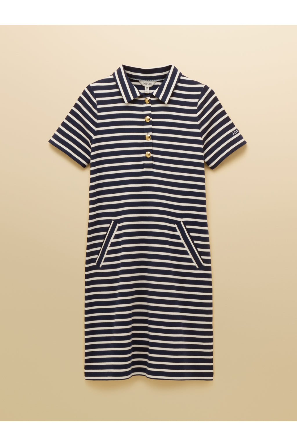 Joules H63471 Jane Collared Dress – Navy Stripe