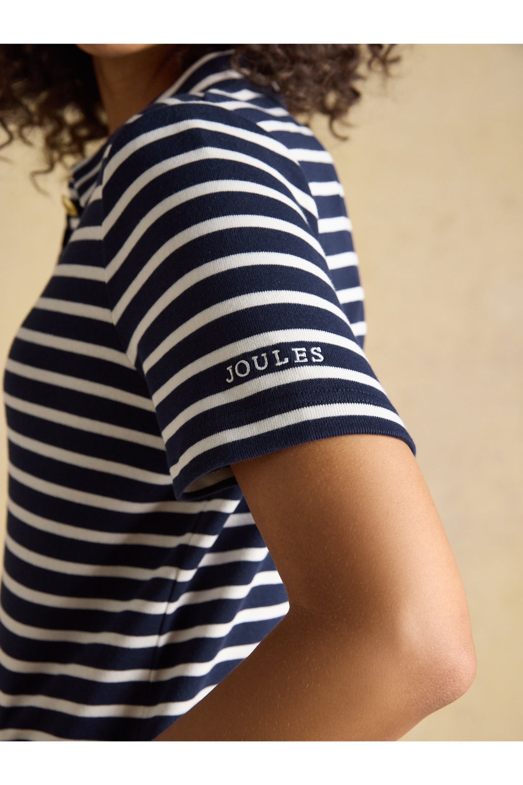 Joules H63471 Jane Collared Dress – Navy Stripe