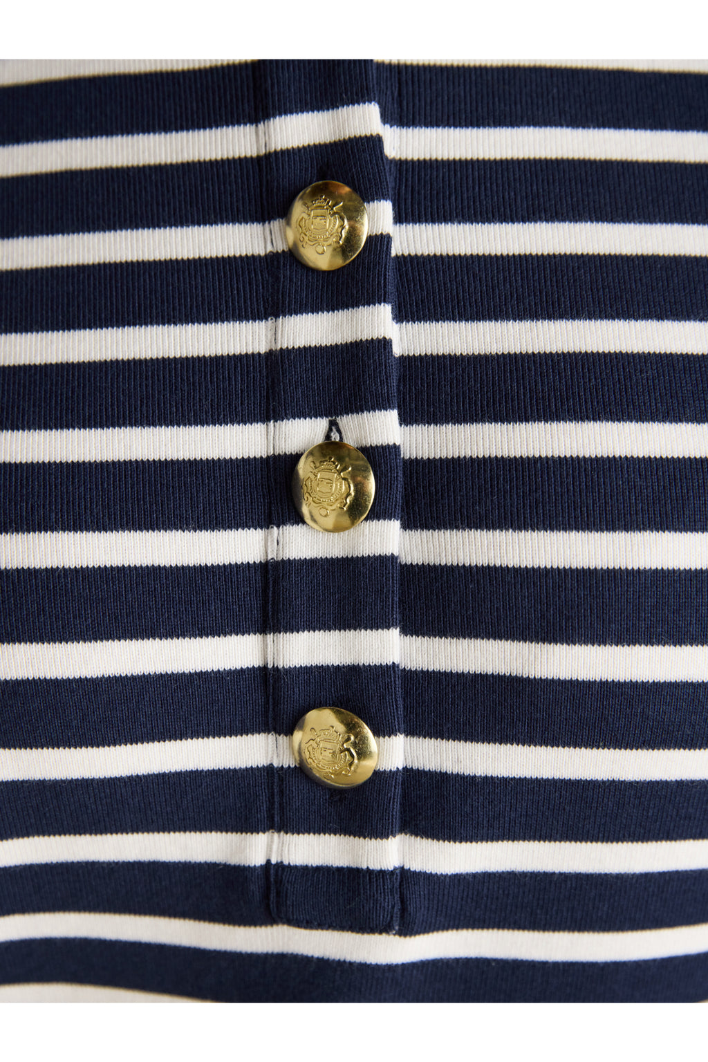 Joules H63471 Jane Collared Dress – Navy Stripe