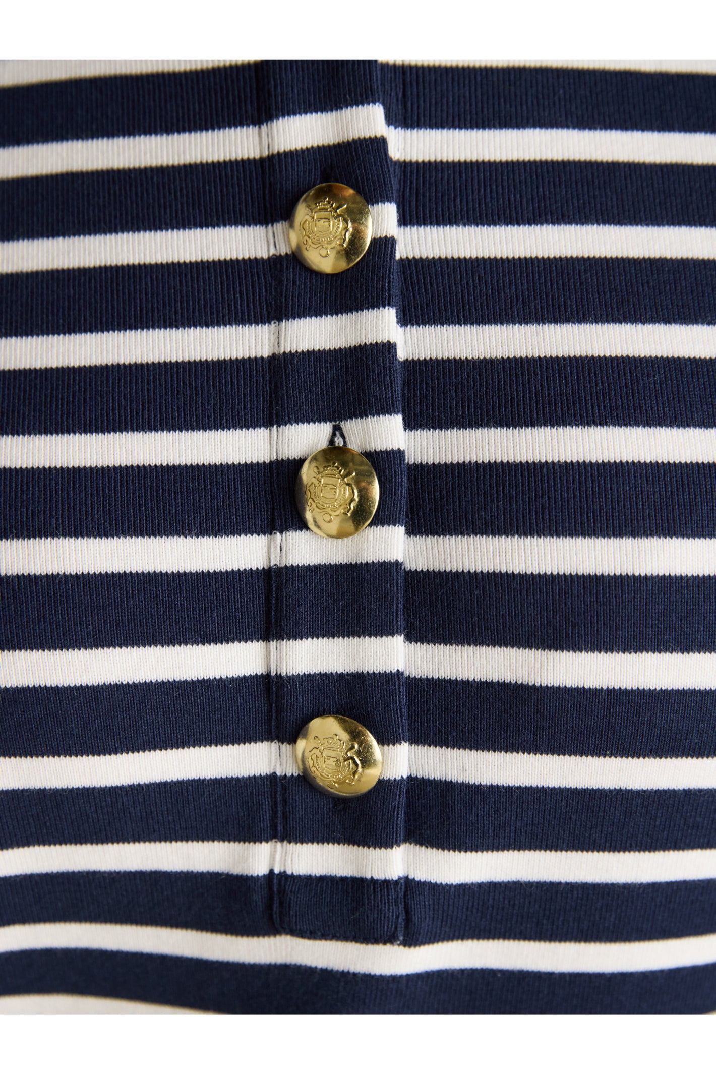 Joules H63471 Jane Collared Dress – Navy Stripe