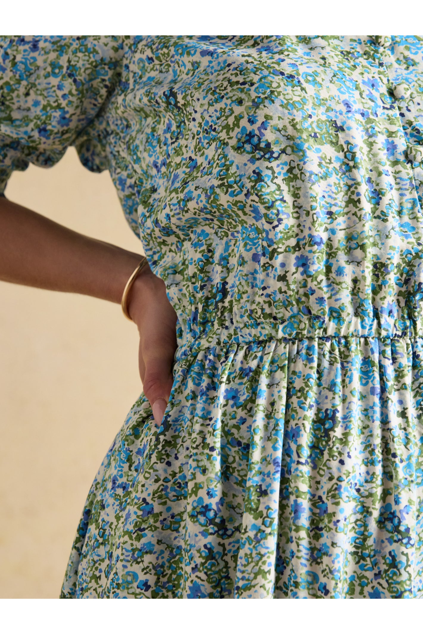 Joules H63474 Adele Midi Dress – Green