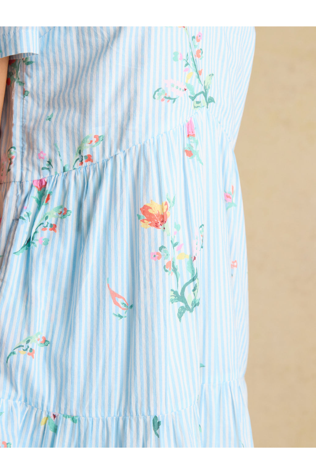 Joules H63477 Ariella Tiered Dress – Blue
