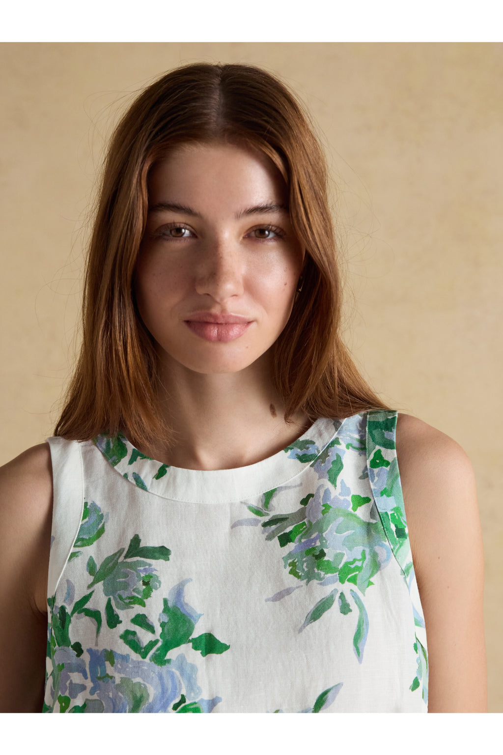 Joules H63486 Delphine Shift Dress – Blue / White Floral