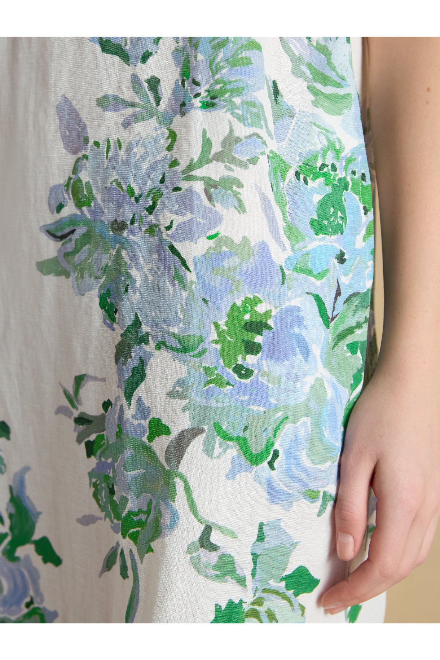 Joules H63486 Delphine Shift Dress – Blue / White Floral