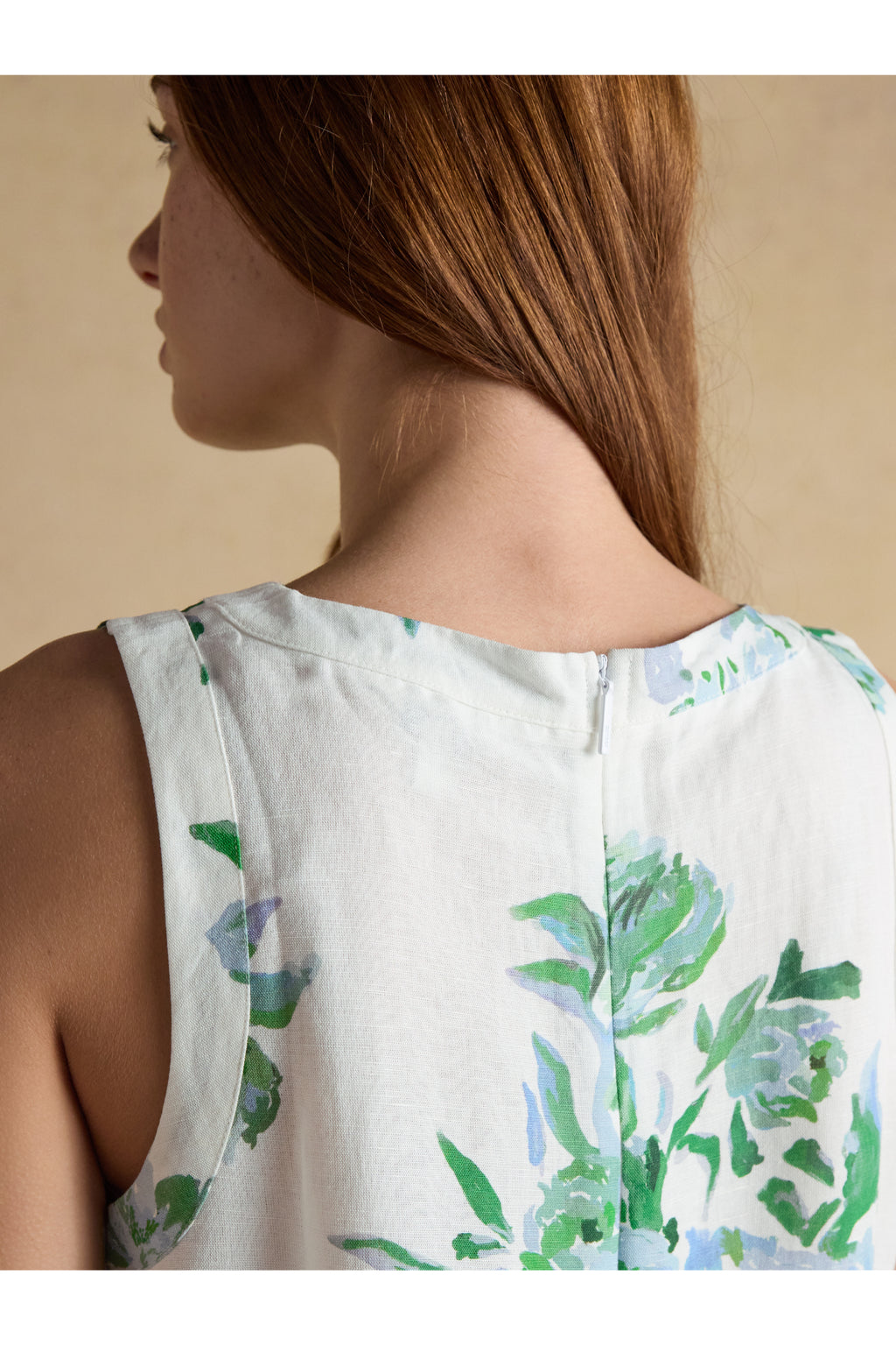Joules H63486 Delphine Shift Dress – Blue / White Floral