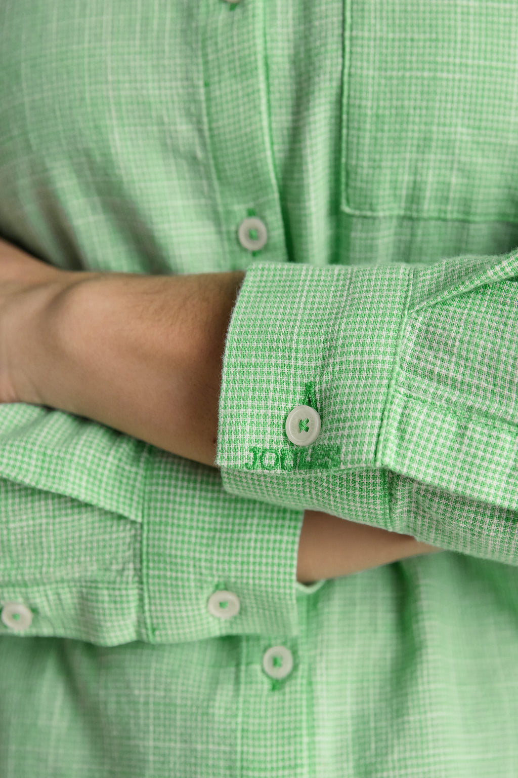 The Joules Ida shirt is one of those easy pieces you’ll find yourself reaching for again and again. Made from 100% cotton, it has a relaxed, slightly tapered shape that skims the body without feeling oversized, making it flattering as well as comfortable. Shop Joules at Dotique.