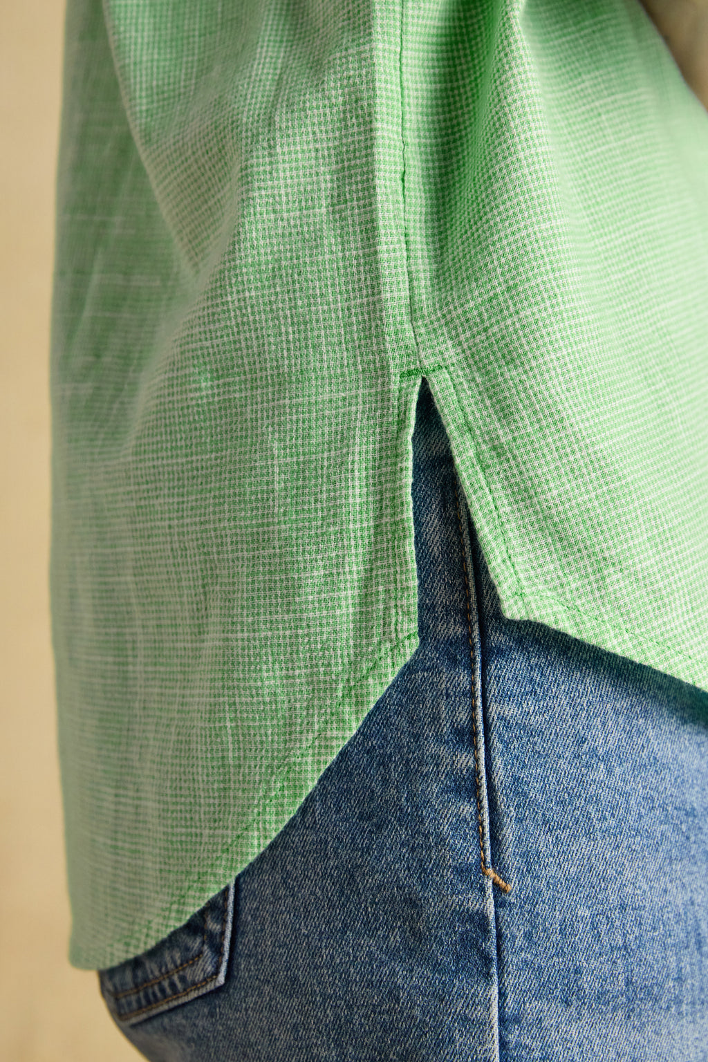 The Joules Ida shirt is one of those easy pieces you’ll find yourself reaching for again and again. Made from 100% cotton, it has a relaxed, slightly tapered shape that skims the body without feeling oversized, making it flattering as well as comfortable. Shop Joules at Dotique.