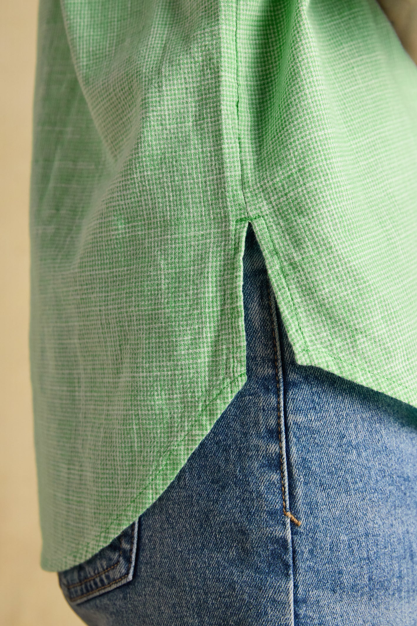 The Joules Ida shirt is one of those easy pieces you’ll find yourself reaching for again and again. Made from 100% cotton, it has a relaxed, slightly tapered shape that skims the body without feeling oversized, making it flattering as well as comfortable. Shop Joules at Dotique.