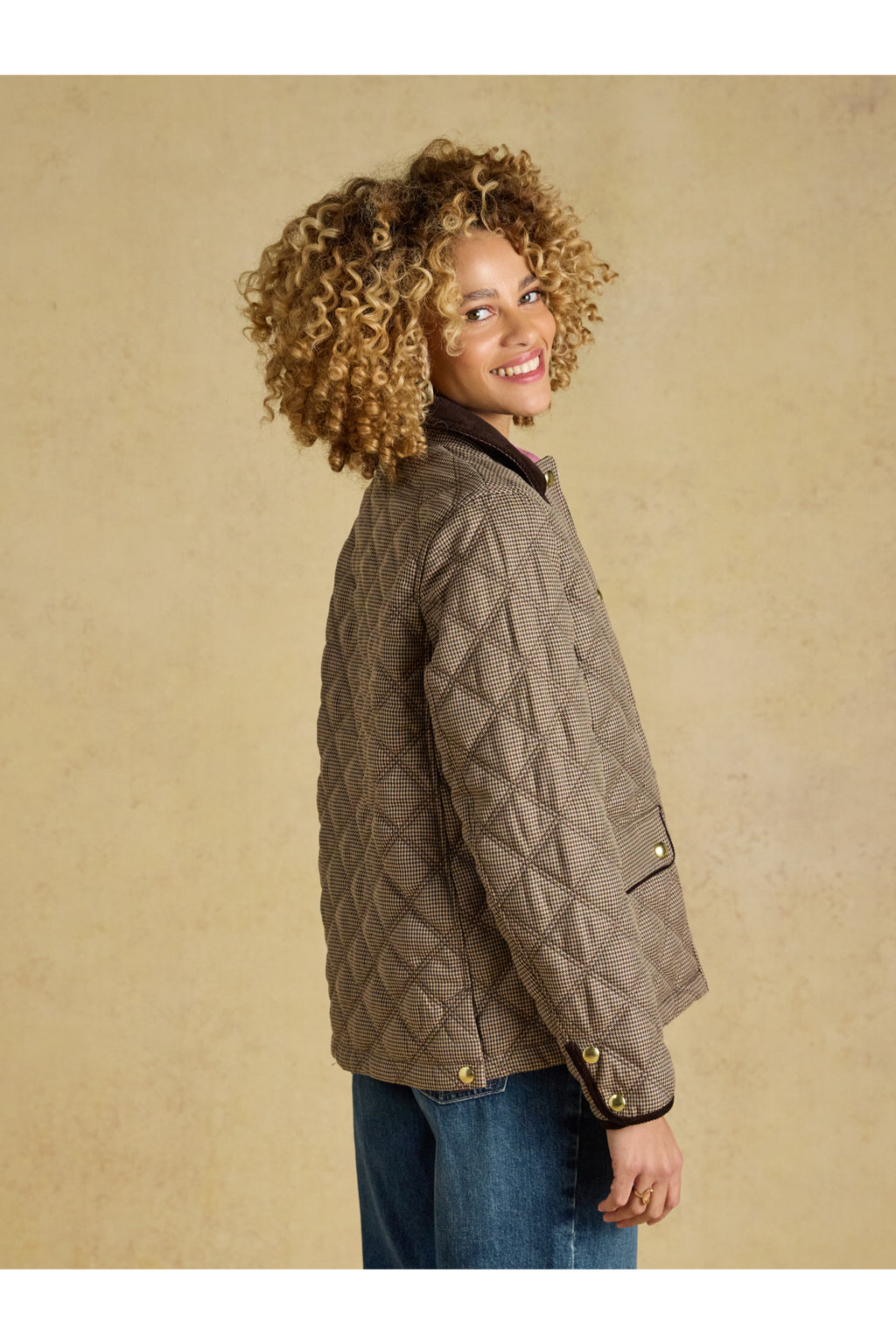 Joules Harrogate Check Coat