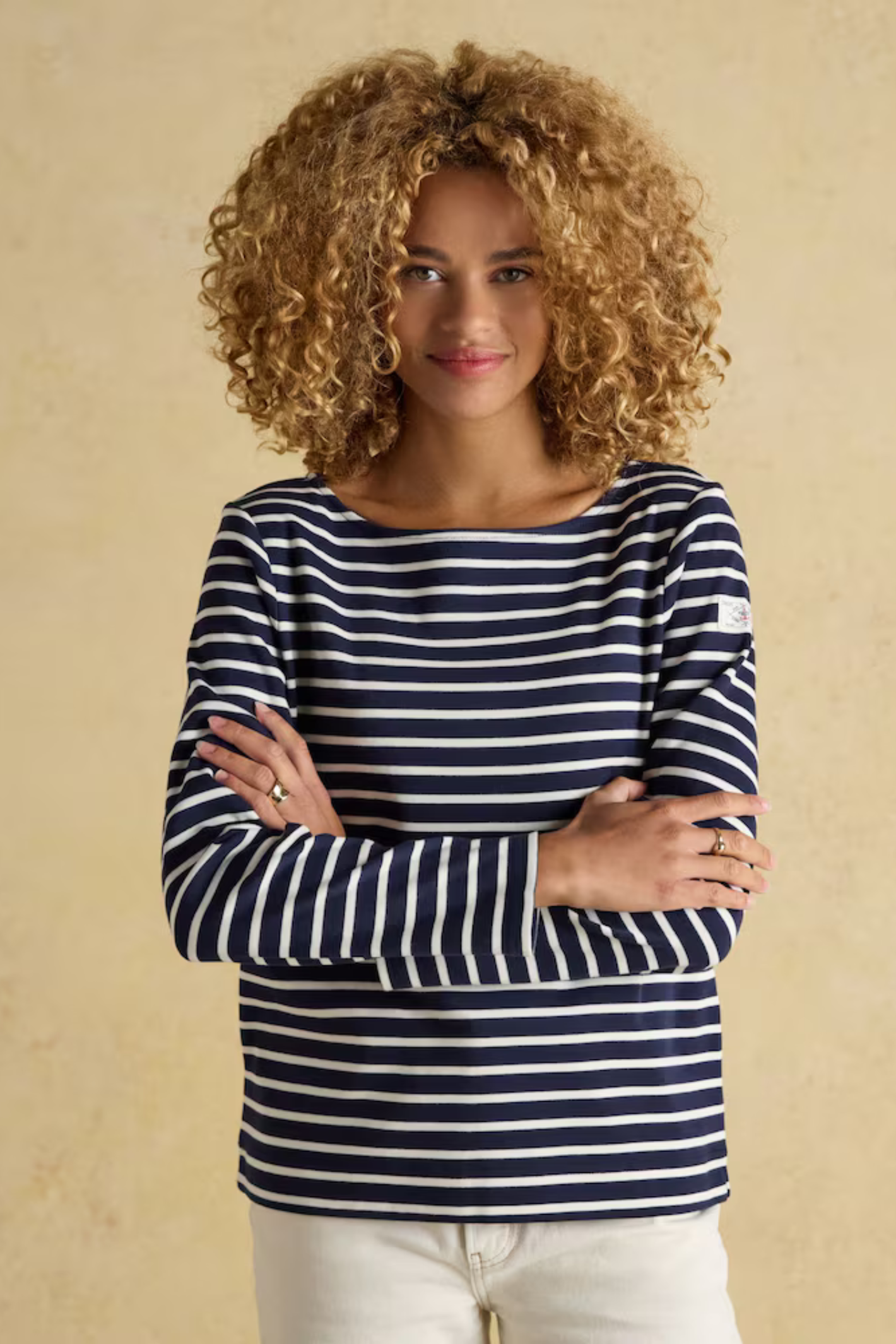 Joules N58841 Harbour Boat Neck Breton Top – Navy / White Stripe. Shop Joules at Dotique.