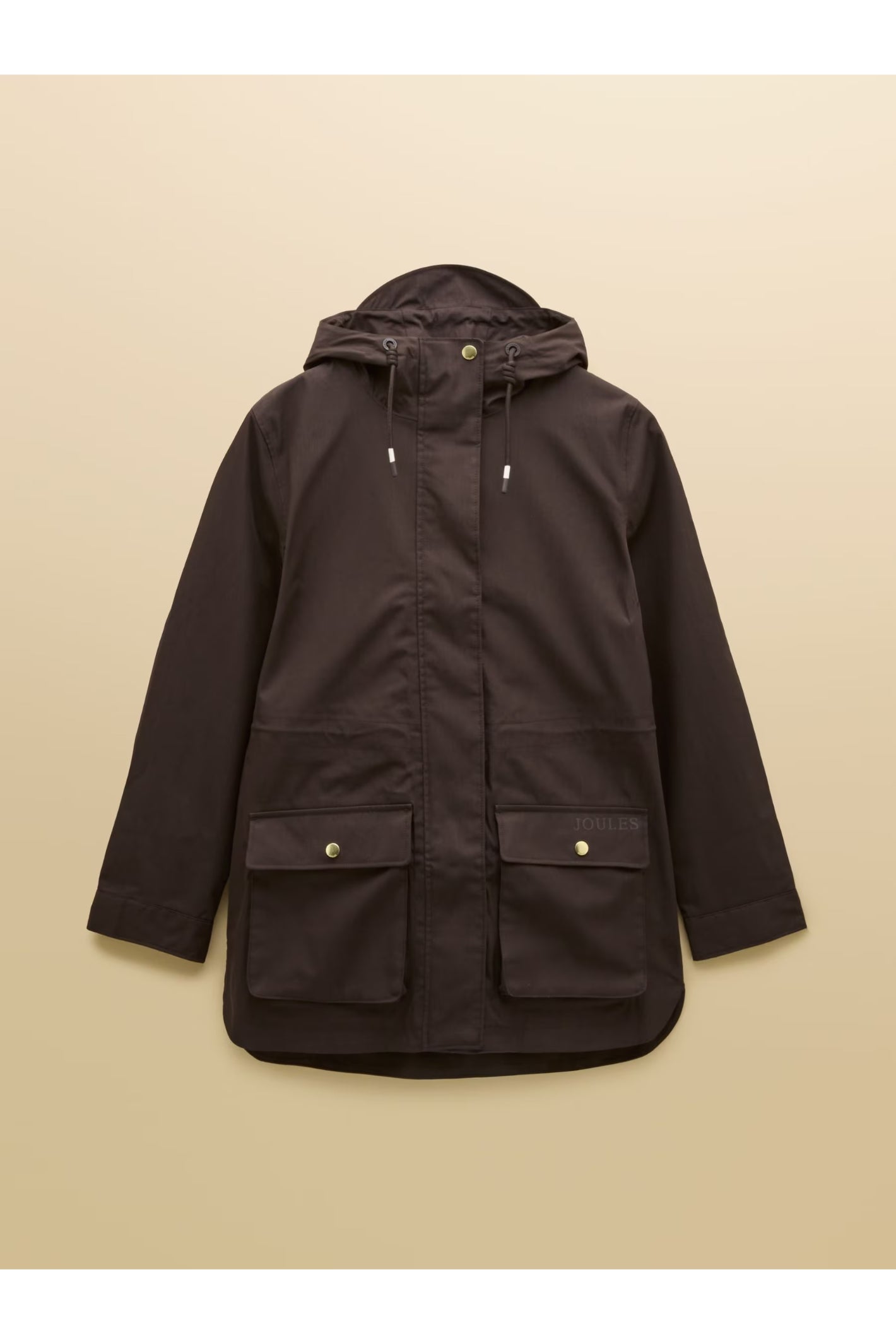 Joules Portwell Chocolate Brown Coat