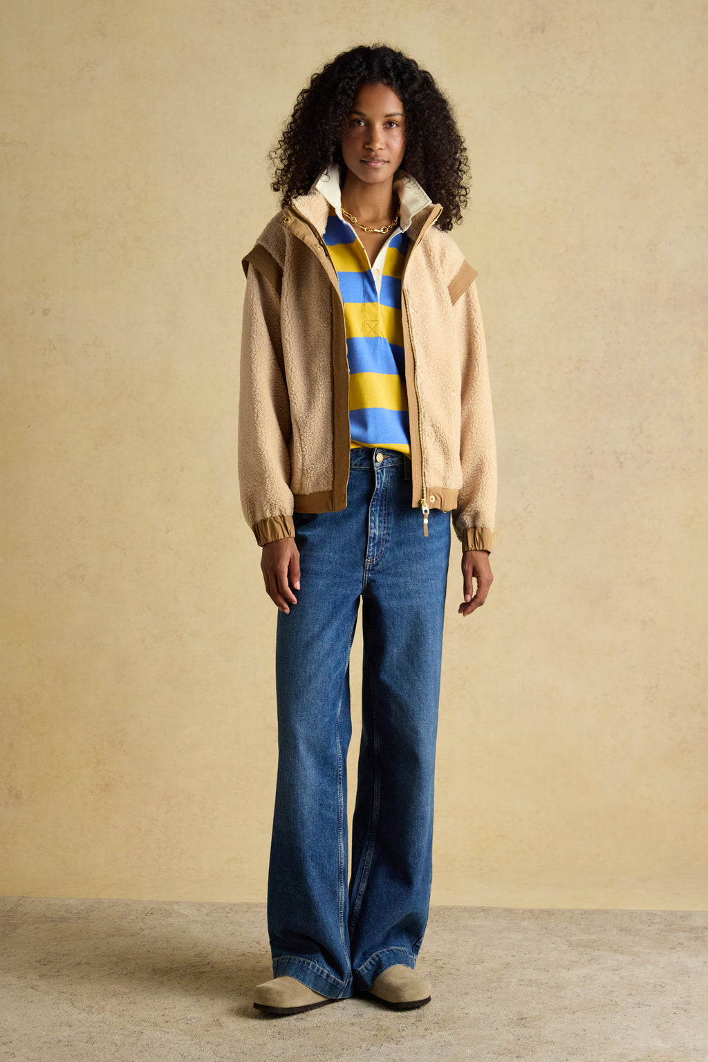 This is one of those clever pieces you’ll wonder how you managed without. The Wrenleigh 2-in-1 fleece is designed to work hard in your wardrobe, giving you two looks in one easy layer. Shop Joules at Dotique.