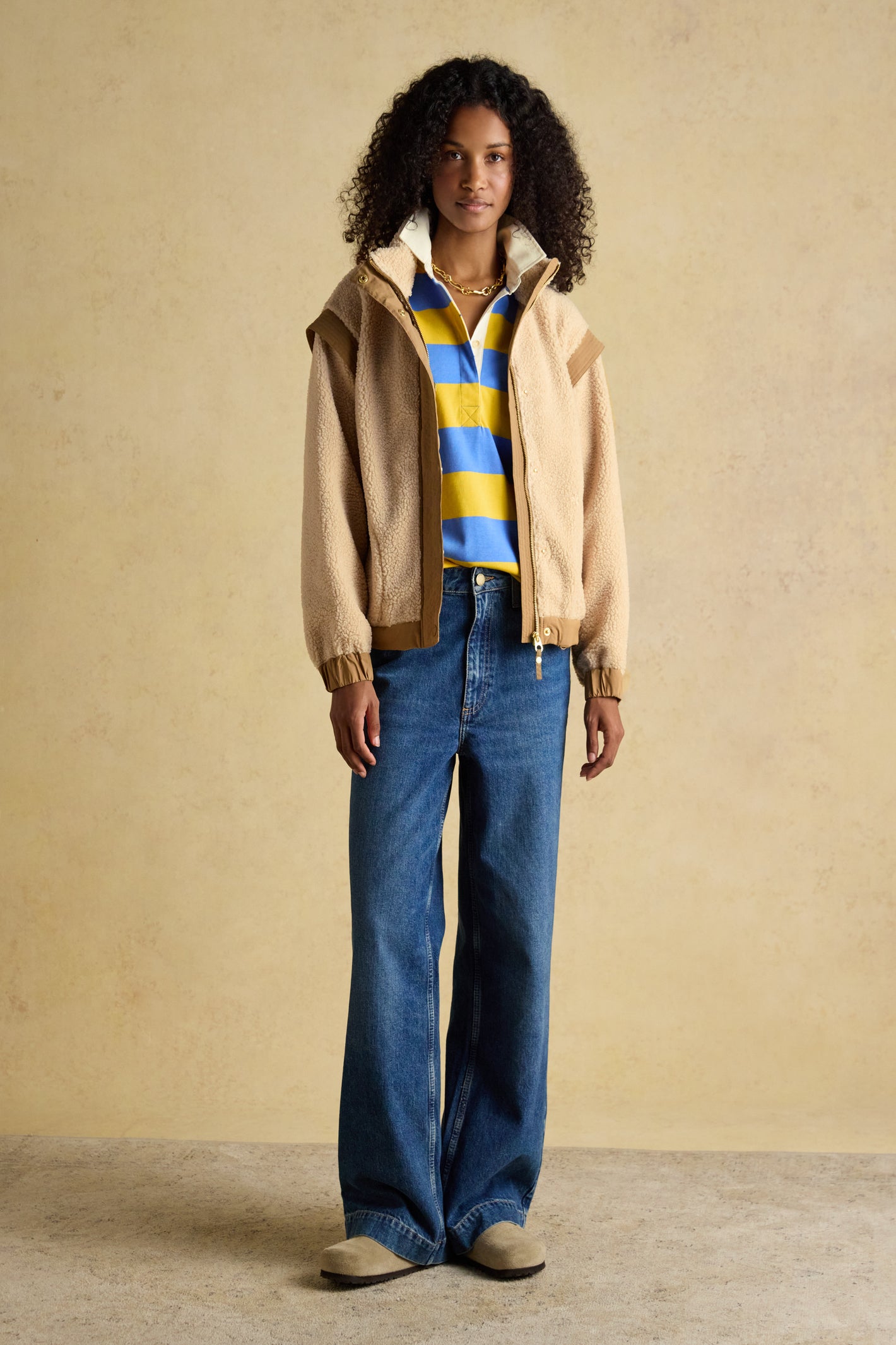 This is one of those clever pieces you’ll wonder how you managed without. The Wrenleigh 2-in-1 fleece is designed to work hard in your wardrobe, giving you two looks in one easy layer. Shop Joules at Dotique.