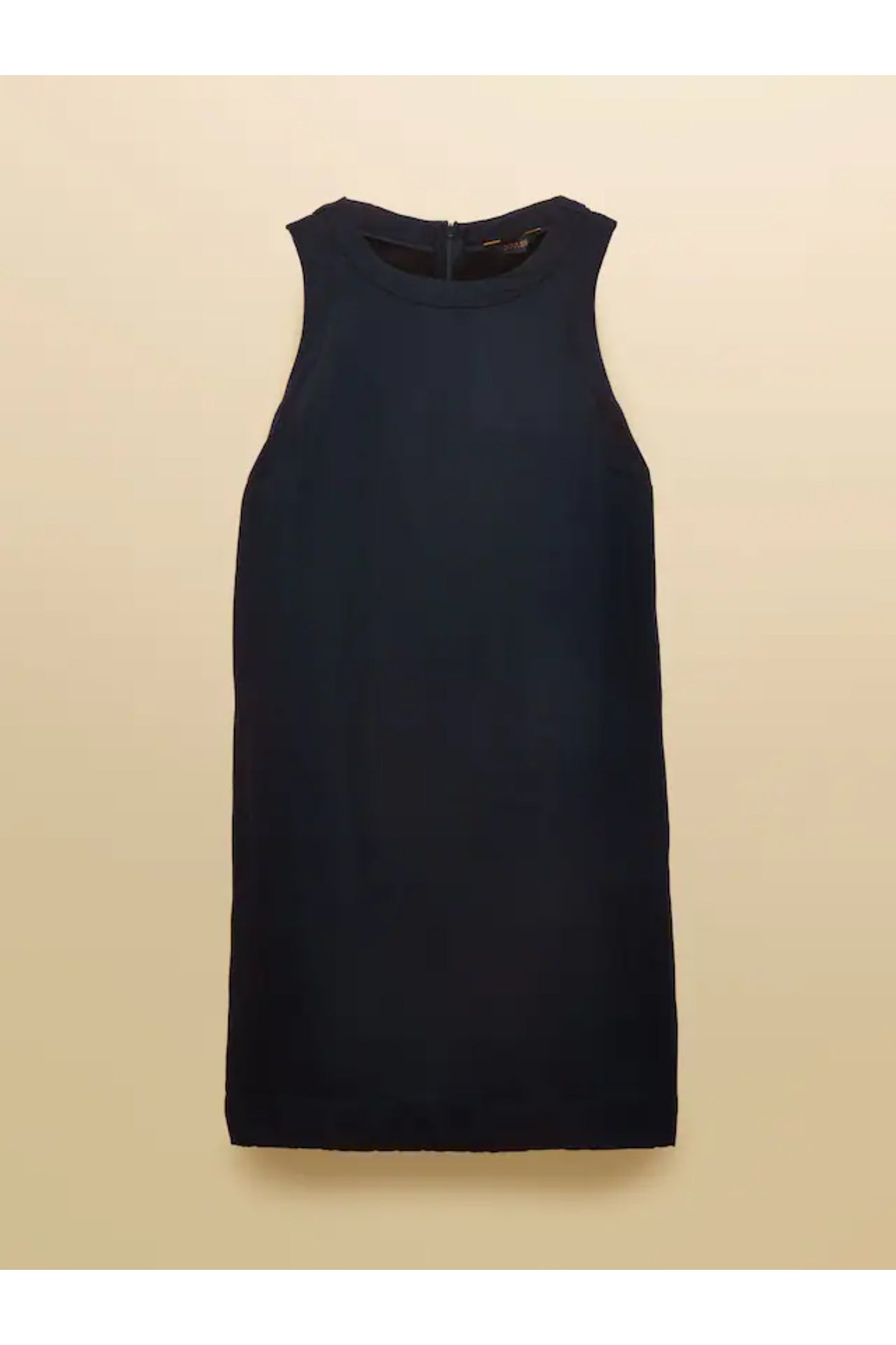 Joules W70244 Delphine Linen Shift Dress – Navy